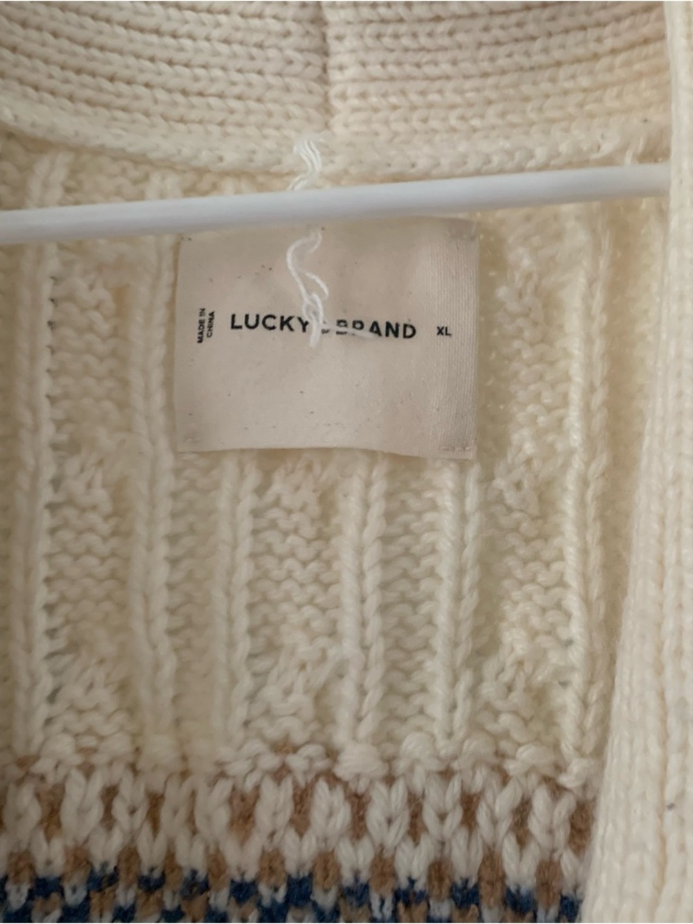Lucky Brand Heavy Knit Cardigan - Picture 4 of 10